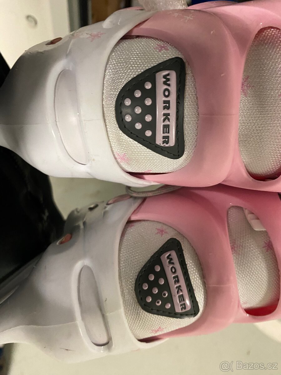 Dívčí brusle posuvné Worker 30-33 - 4