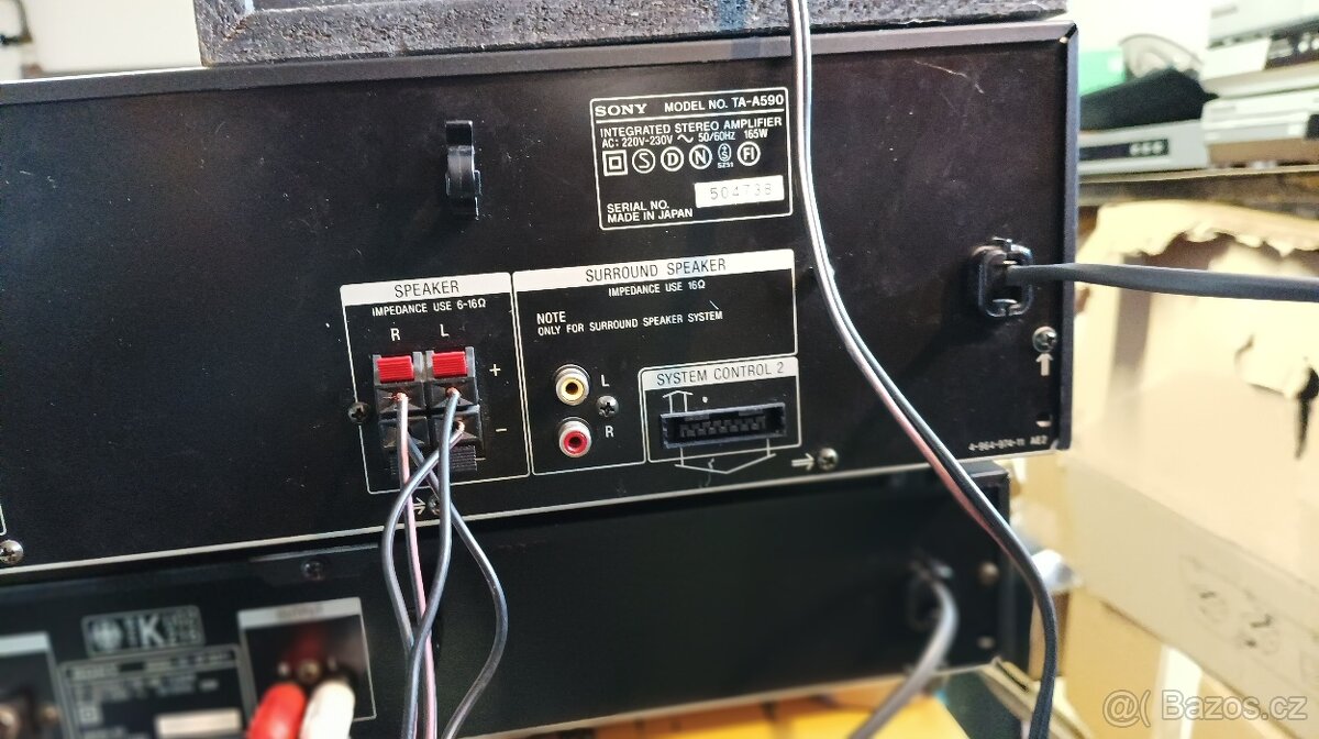 Zesilovač SONY LBT-A 590. - 4