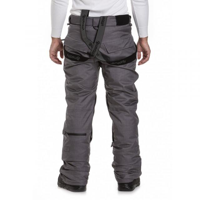 Meatfly Ghost 3 Pants | D - Grey Heathe velikost L - 4