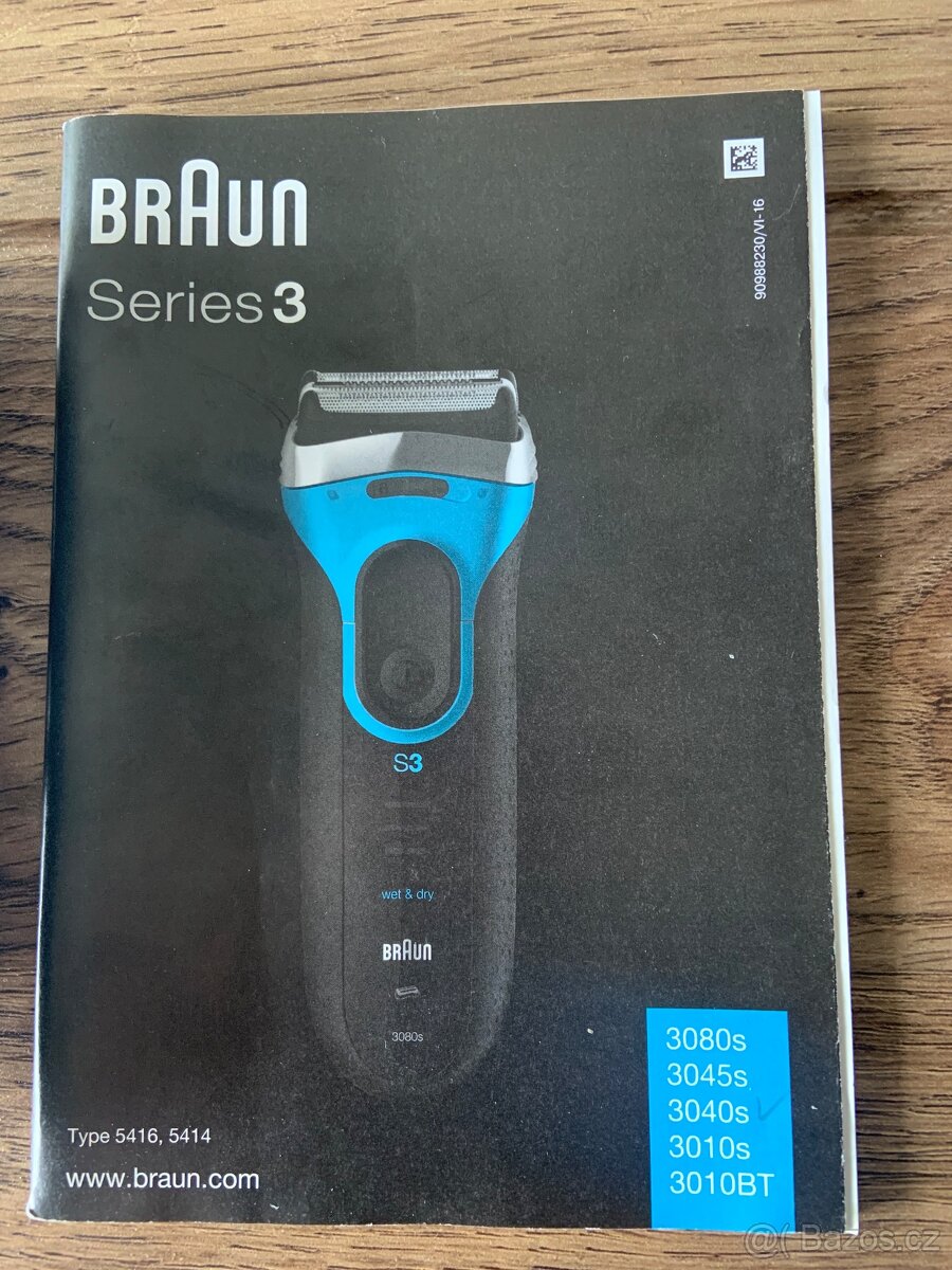 Holící strojek BRAUN Series 3 - 4
