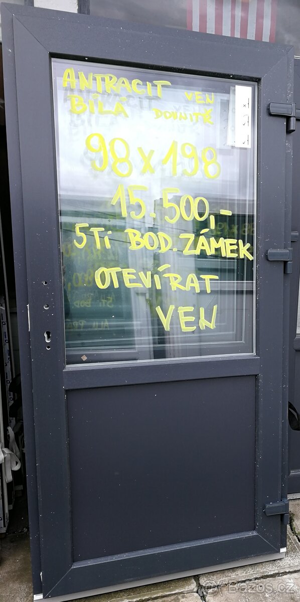 plastove dvere sede - 4