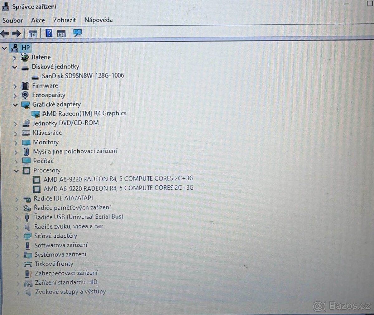 PLNĚ FUNKČNÍ NOTEBOOK HP - 4