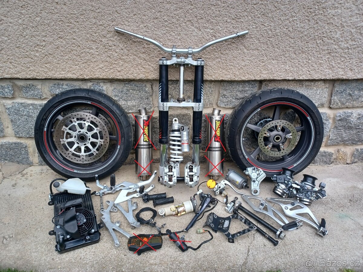 KTM LC8 990 SUPERDUKE - NÁHRADNÍ DÍLY