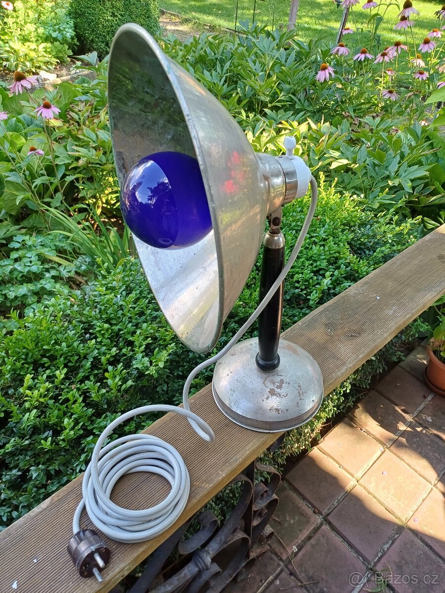 Starožitná industriální lampa - 4