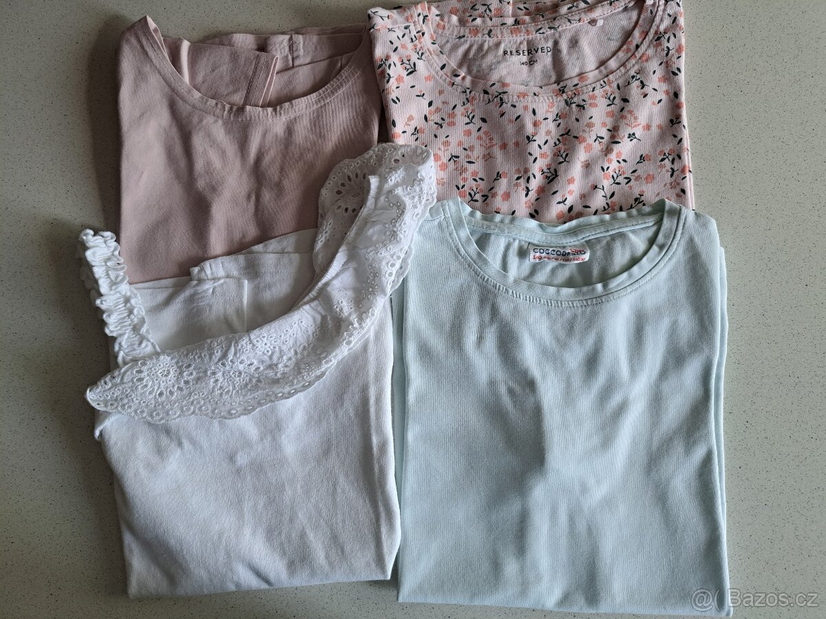 Dívčí trička vel.134/140 - 4
