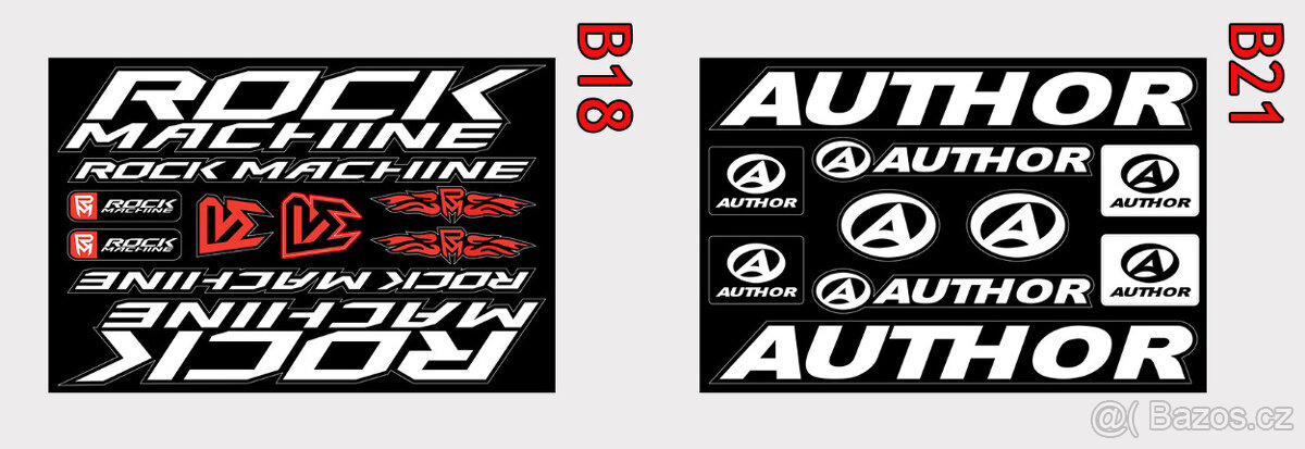 Polepy na kola Cannondale, RockShox, Trek, Merida, GT, Giant - 4