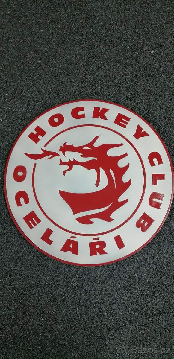 Dřevěné laserována loga hokej-sport-zabava - 4