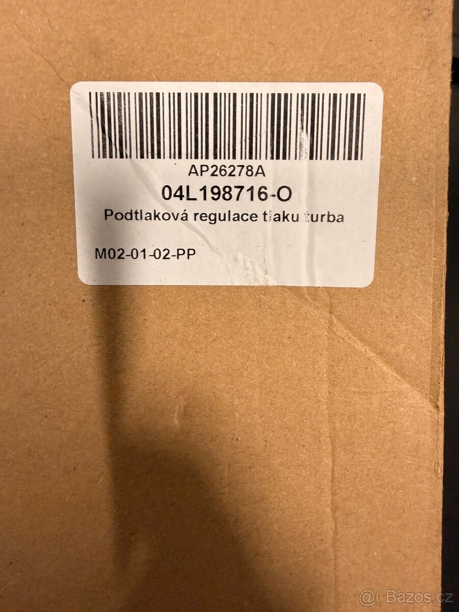 Podtlakova regulace turbodmychadla - 4