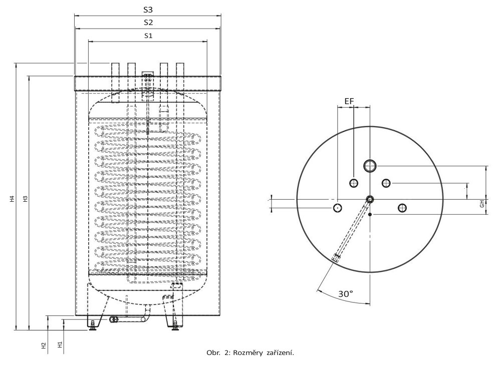 Bojler nerezový - 300 litrů - 4