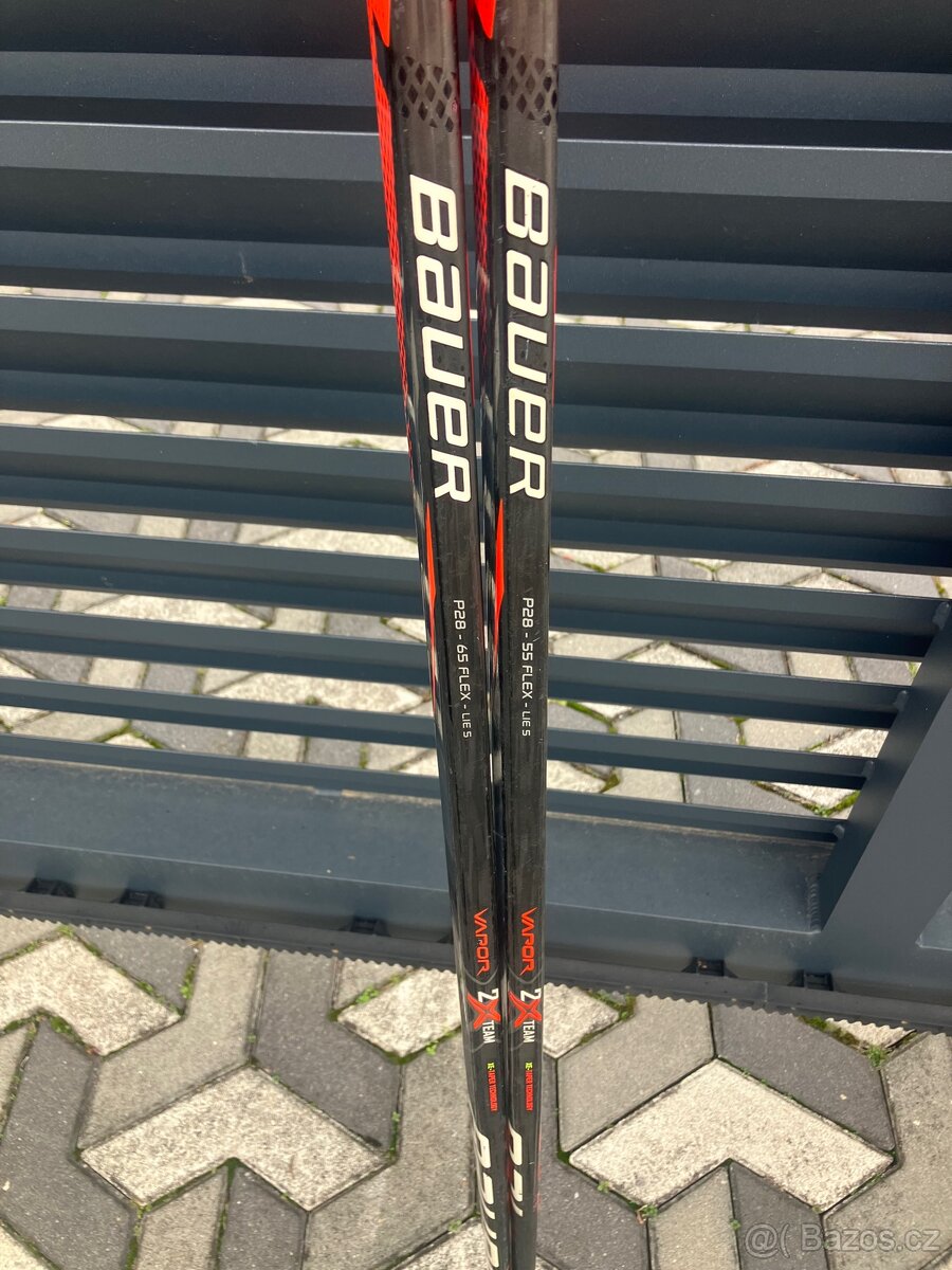 Hokejky Bauer Vapor 2X levá flex 65 a 55 - 4