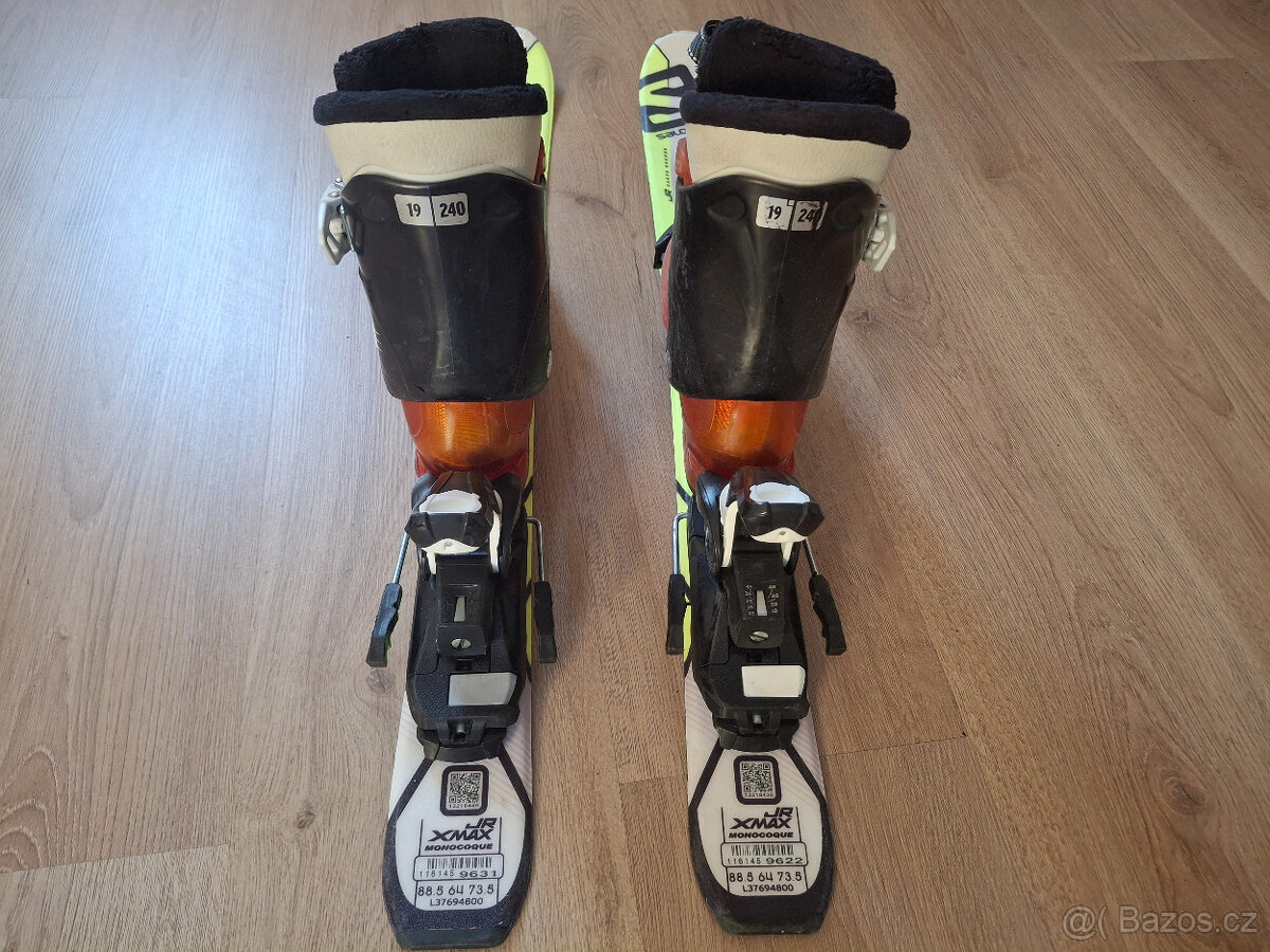 Dětský set lyže Salomon XMAX jr 80cm + boty Salomon T2 - 4