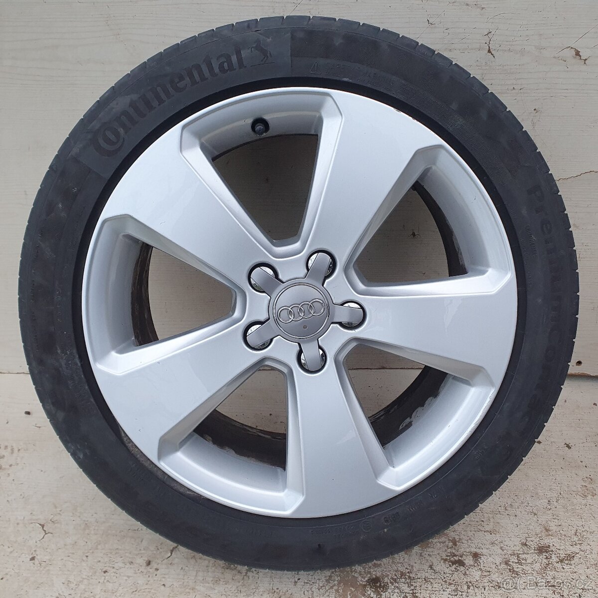 Alu Audi 17" 5x112, letní Continental 225/45R17 - 4