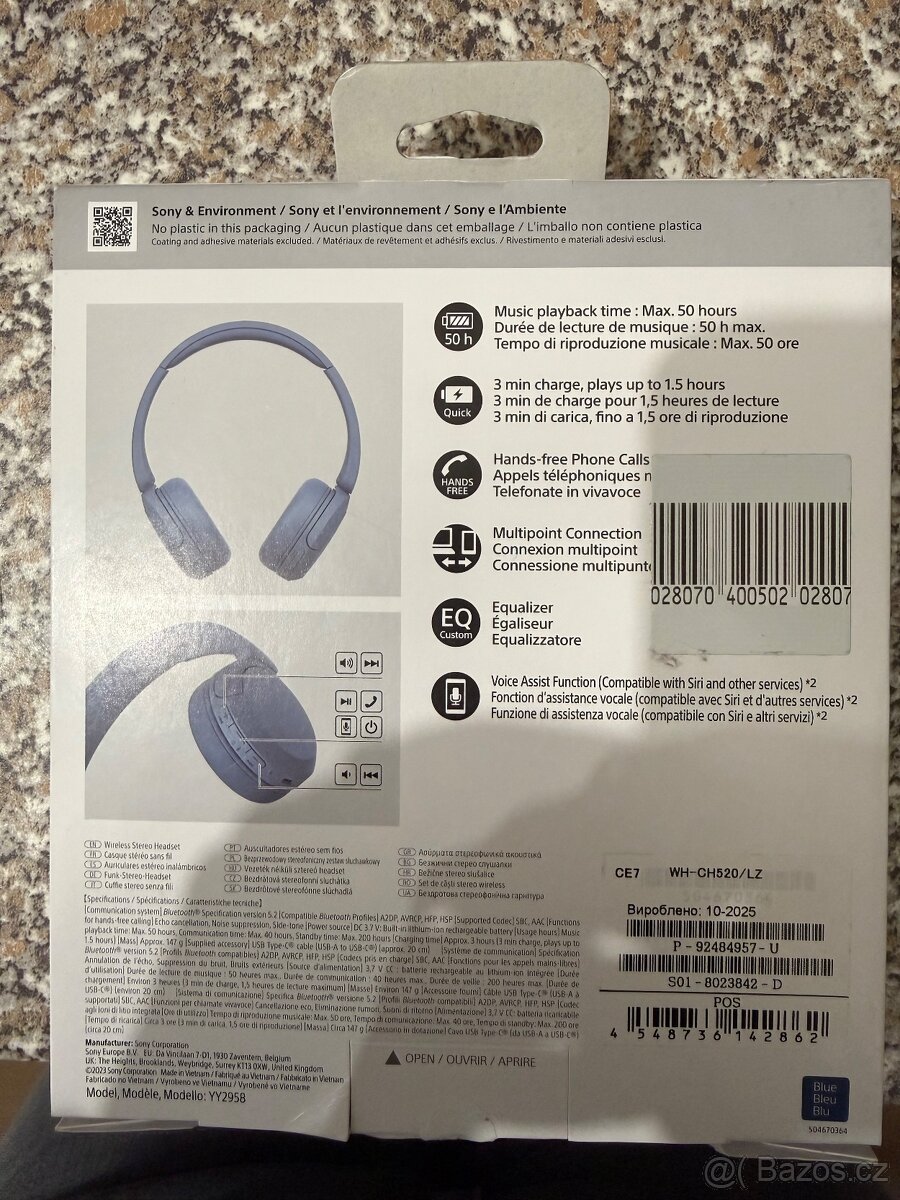 Bezdrátová sluchátka Sony - 4