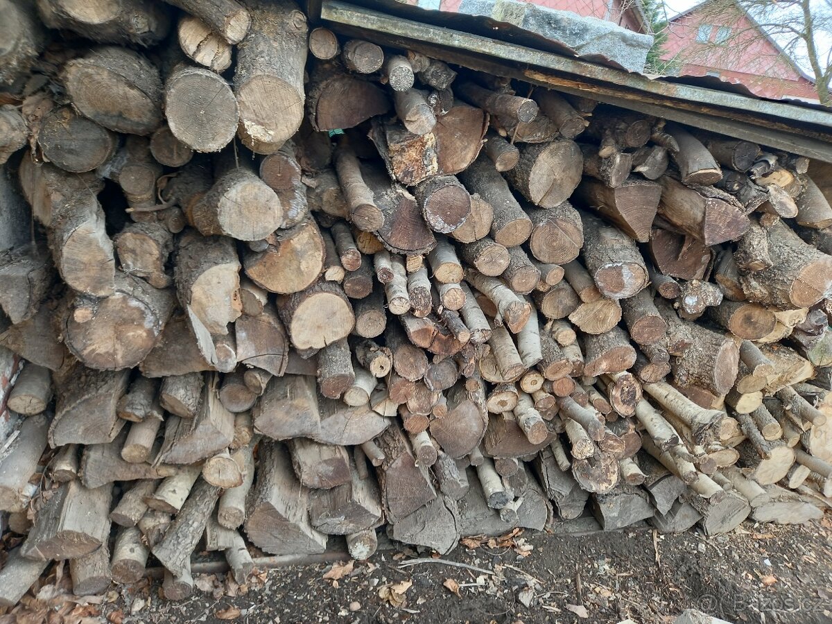 Zbytek palivového dřeva,tvrdé ,suché - 4