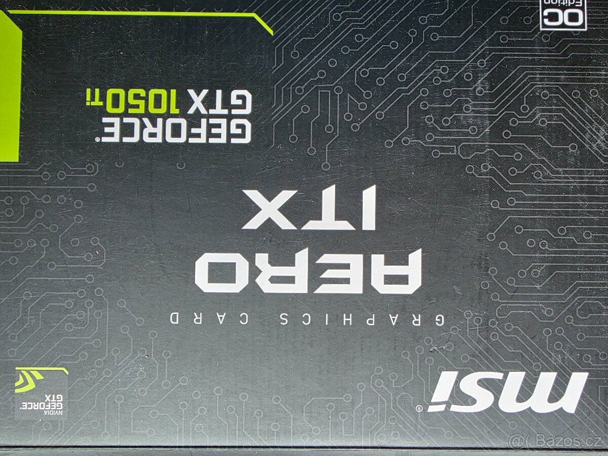 🎮 MSI GeForce GTX 1050 Ti AERO ITX 4G OCV1 - 4