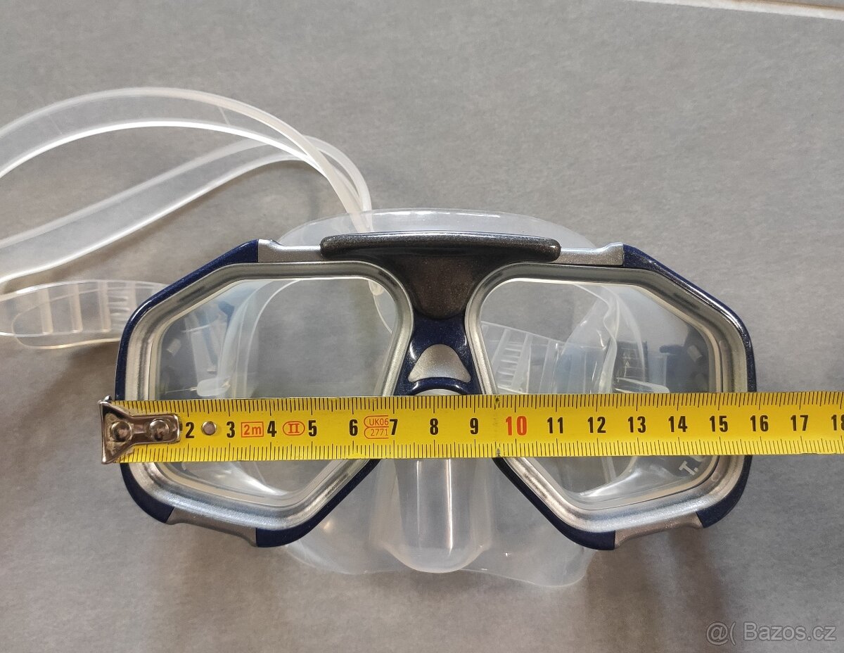 Šnorchlování - Potápěčské brýle FRANCIS Tigullio Devil - 4