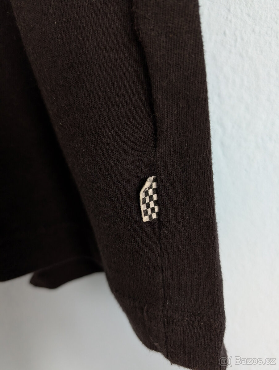 Černé Vans tričko s potiskem vel. M - 4