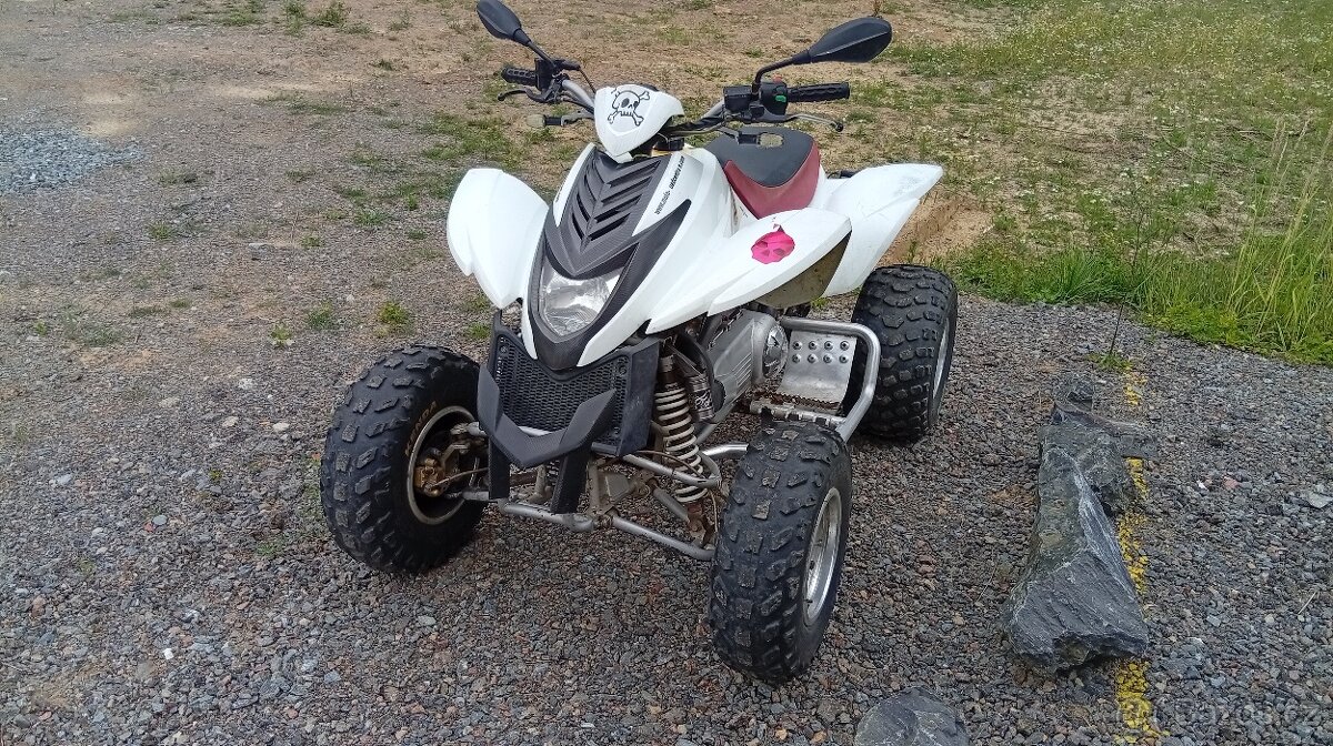 Prodám čtyřkolku Dinli masai S300