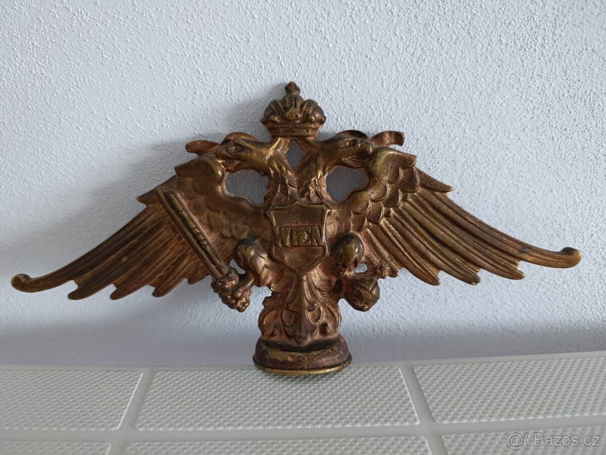 Velká a těžká RU orlice / R-U orel. Krásný sběratelský kus - 4