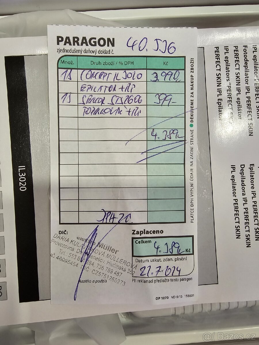 IPL epilátor Concept IL3020 Perfect Skin - 4