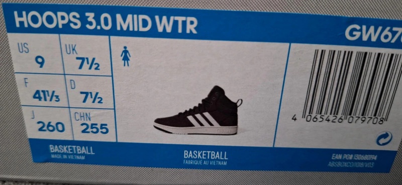 Dámská zateplená vycházková obuv Adidas 7,5 - 4