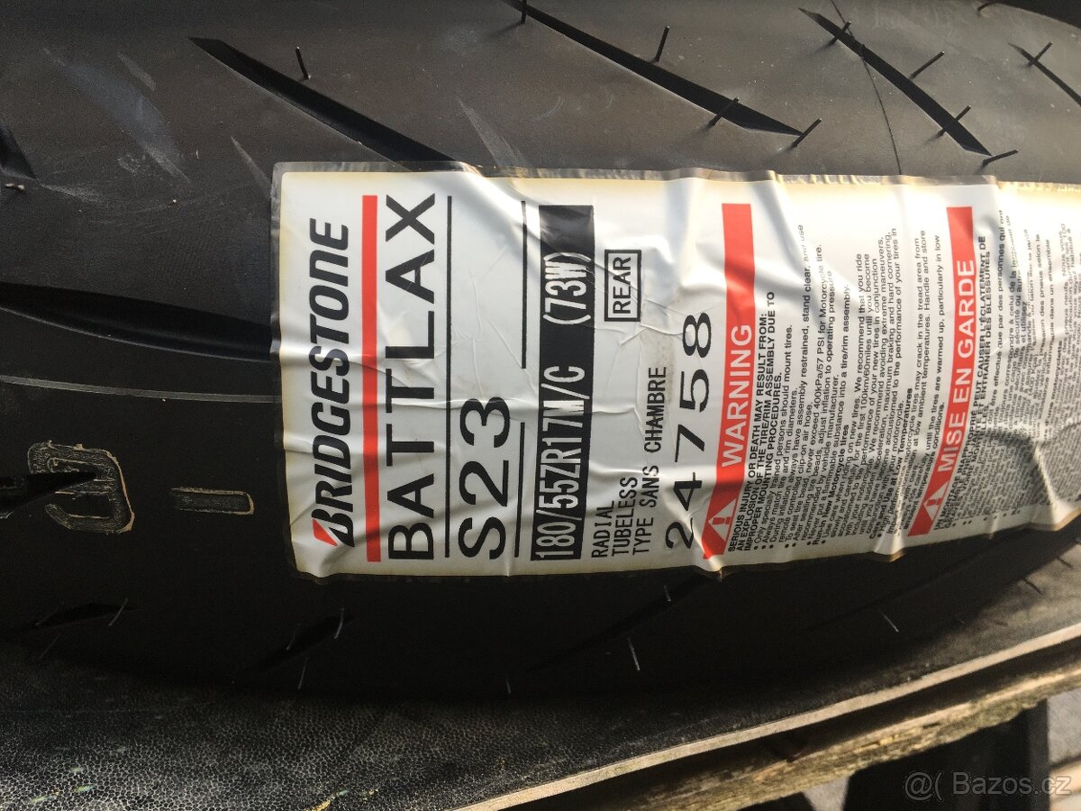 Bridgestone Battlax S23 180/55ZR 17 a 120/70ZR 17 - 4