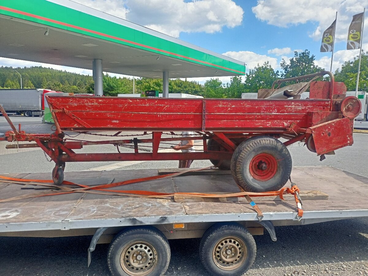 Rozmetadlo hnoje JF 3 t - 4