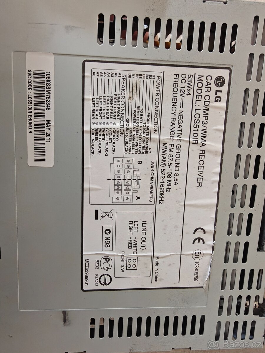 Autorádio LG LCS510IR - 4