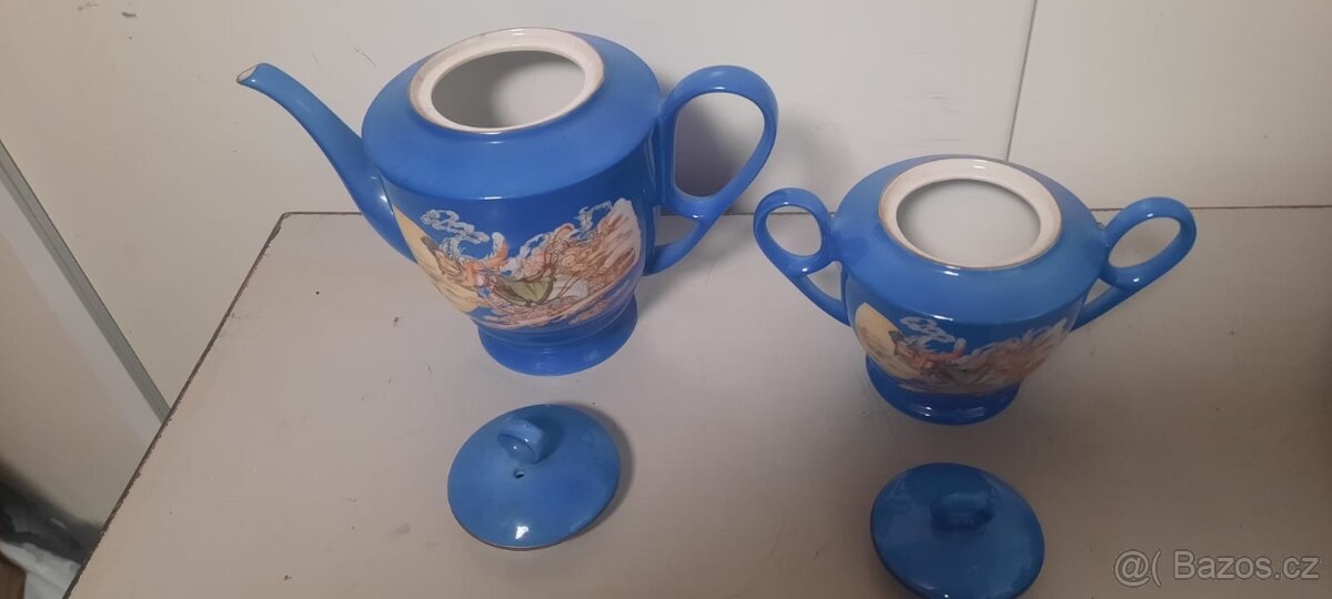 Porcelánový čajový servis - 4