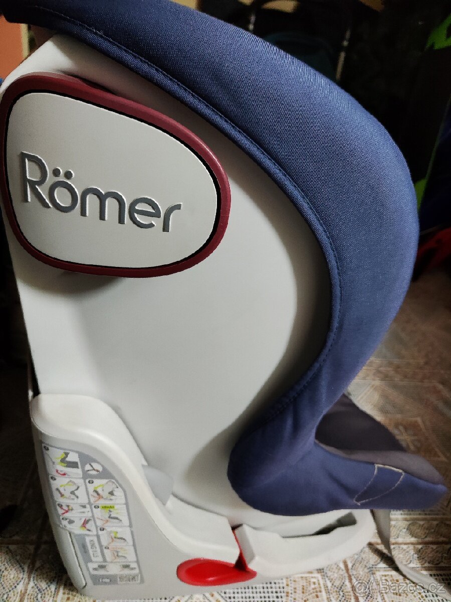 Autosedačka 9-18kg romer king II LS - 4