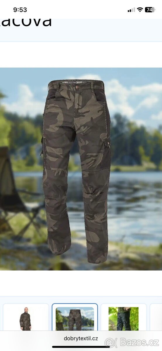 Pánské maskàčové kalhoty - 4