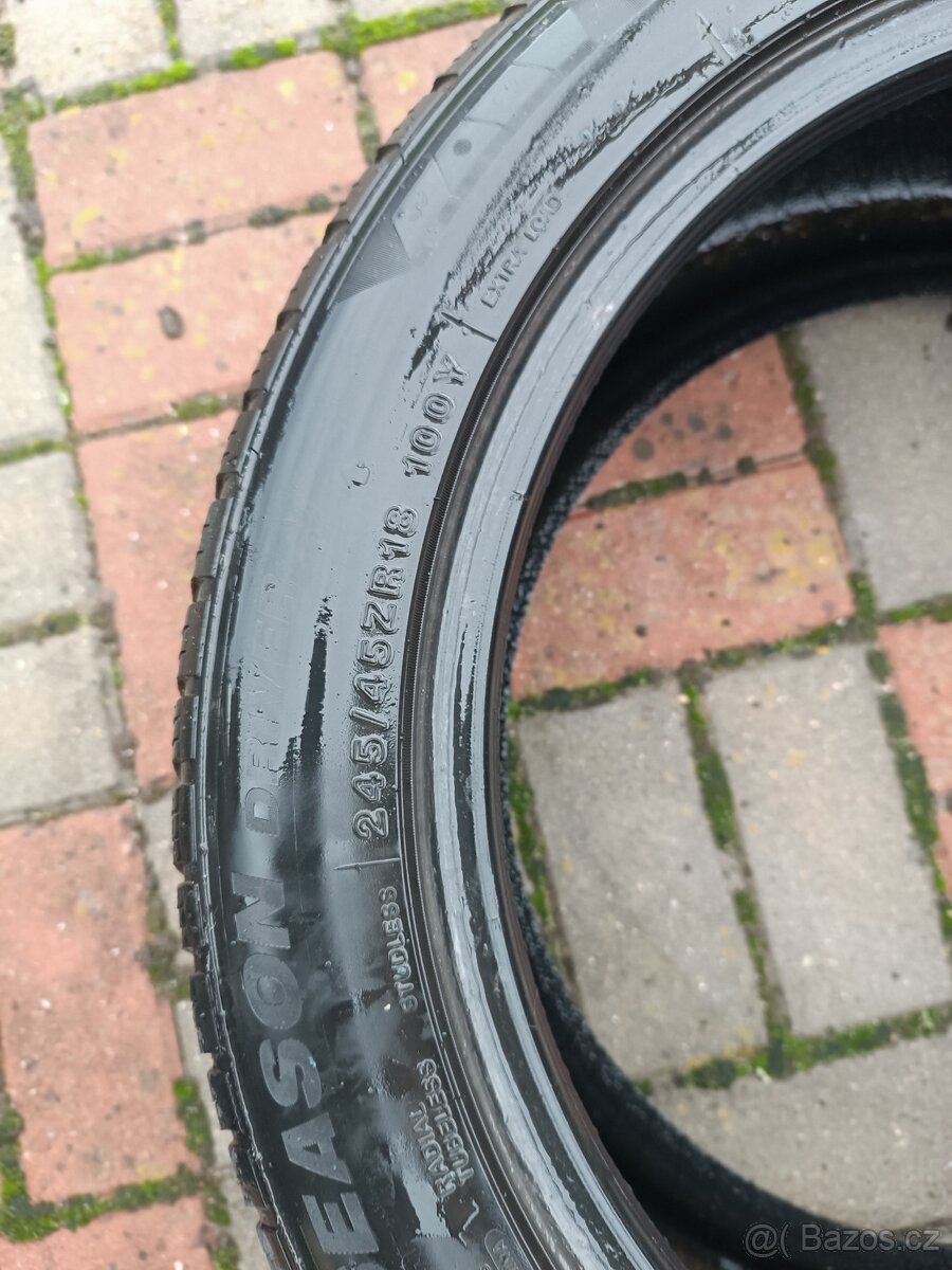 245/45/18 100Y IMPERIAL 2KUSY ZIMNÍCH PNEUMATIK -6MILIME - 4