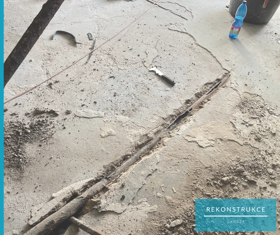 Oprava garáže i v zimním období - 4