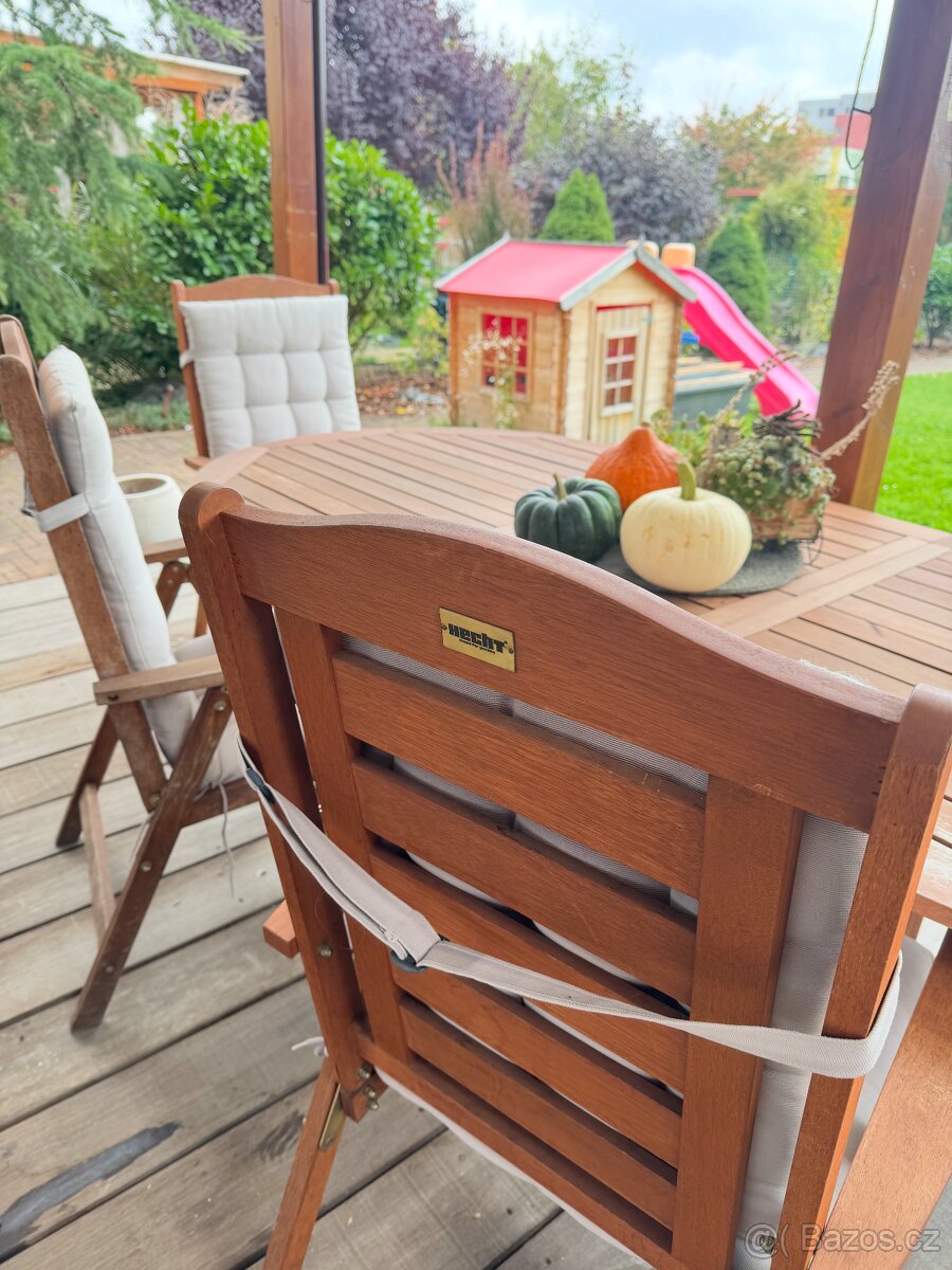 Venkovní set z teaku značky Hecht - 4