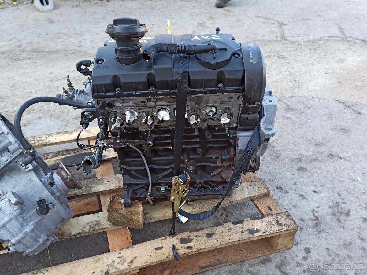 MOTOR VW / ŠKODA 1.9TDi 96KW ASZ - ZÁRUKA, DOKLAD, DPH - 4