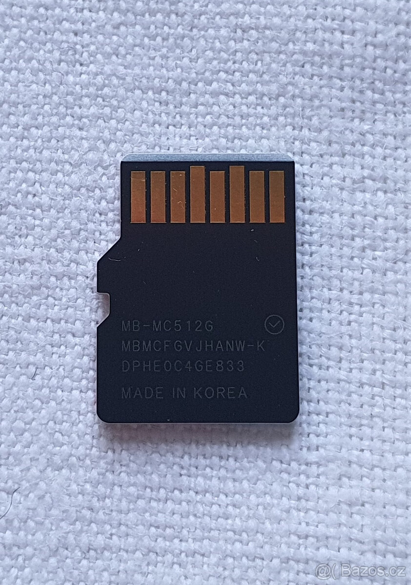 Paměťová karta Samsung MicroSDXC EVO Plus 512 GB + adaptér - 4