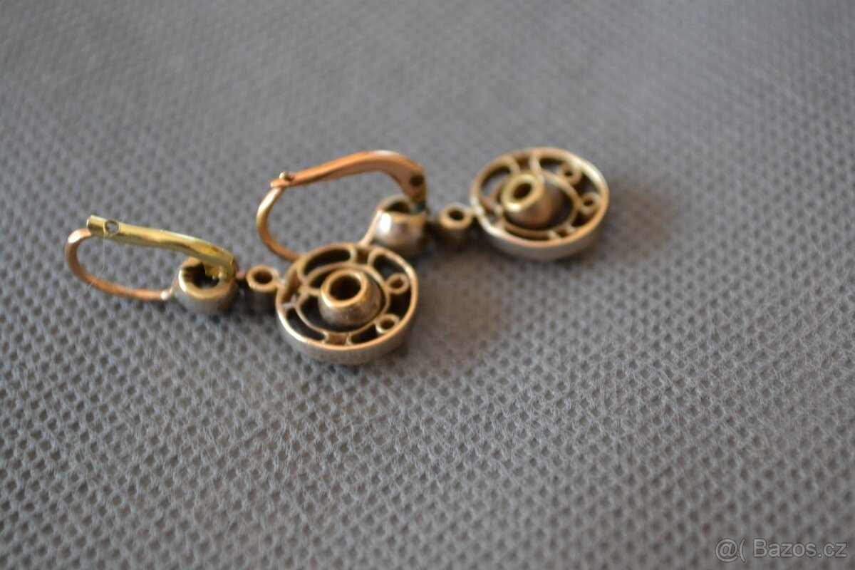 Náušnice s diamanty - 4