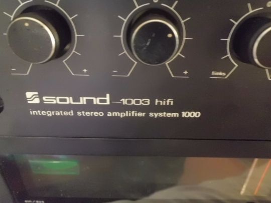 Zvuková Německá Soustava a Gramofon - Sound 1002-1003-1004 - 4