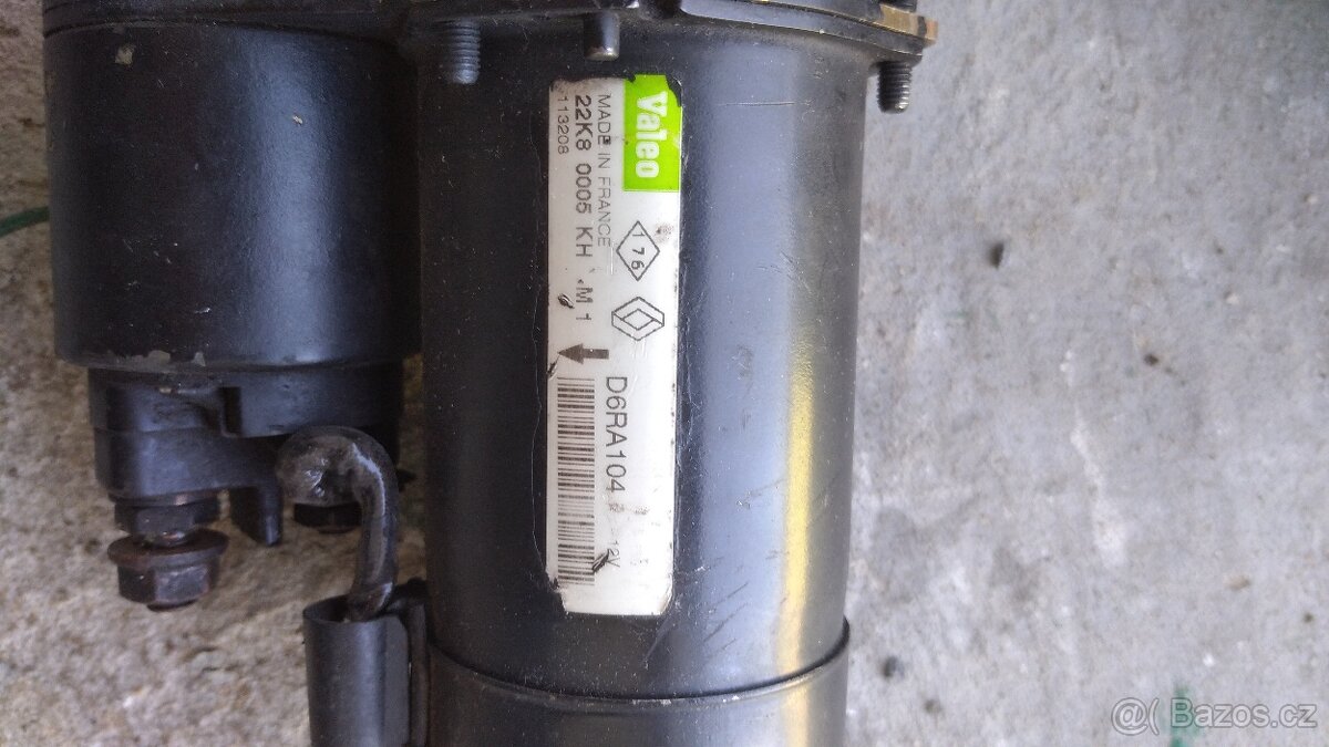 startér renault 1,9 dti - 4