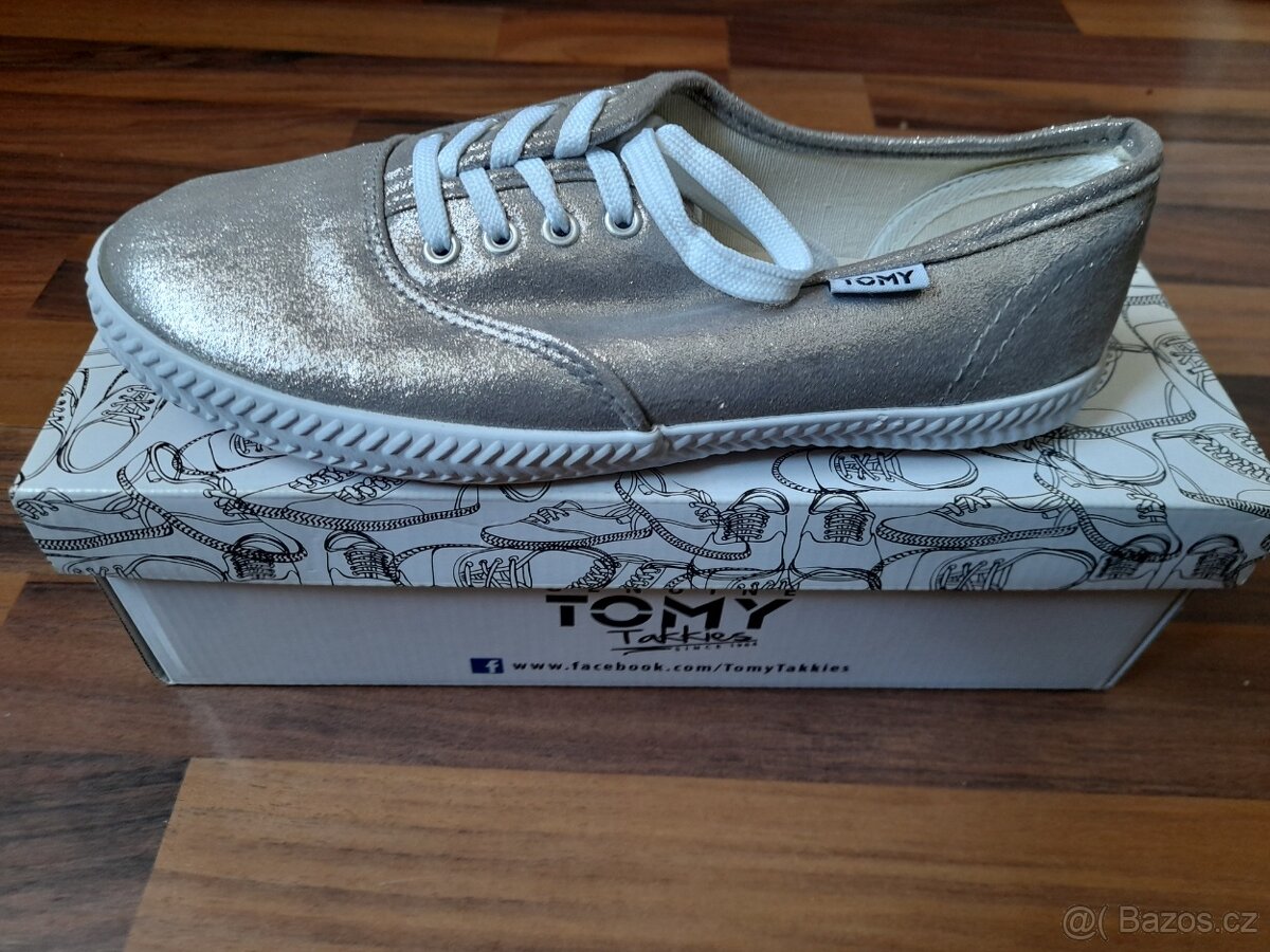 Nové dívčí tenisky vel.37 zn.Tomy Takies - 4