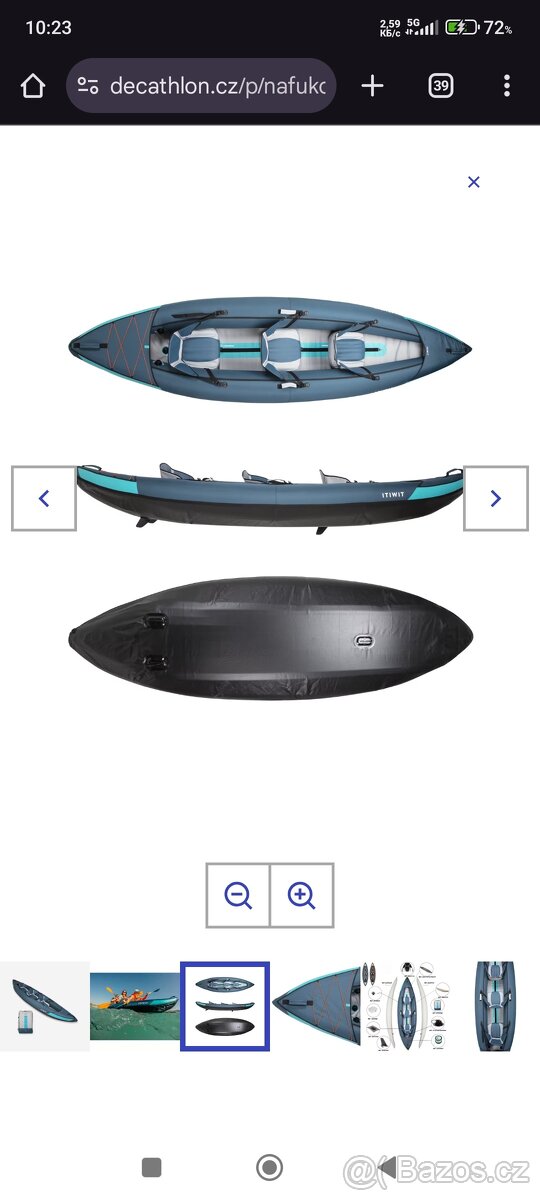 Kanoje nafukovací ITiwit - 4