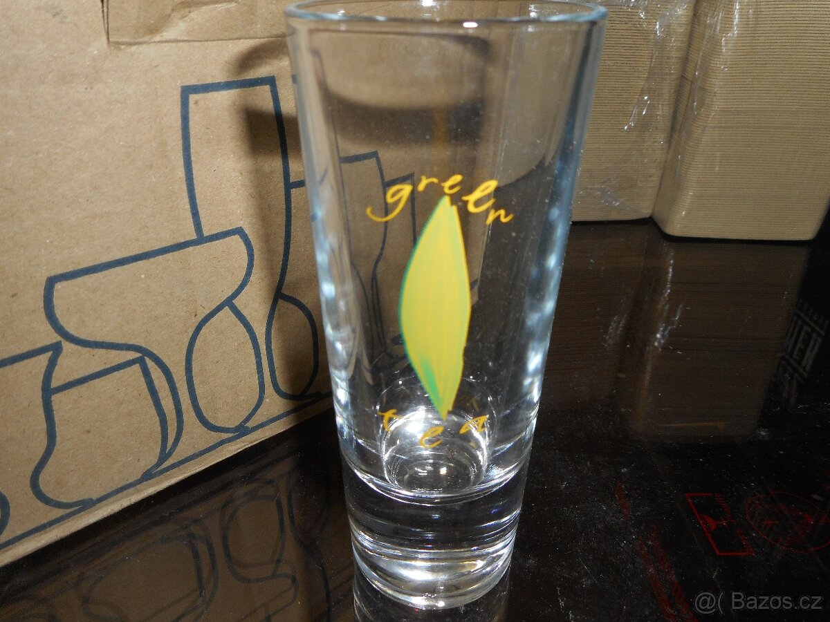 Vysoké sklo na ledový čaj - 4