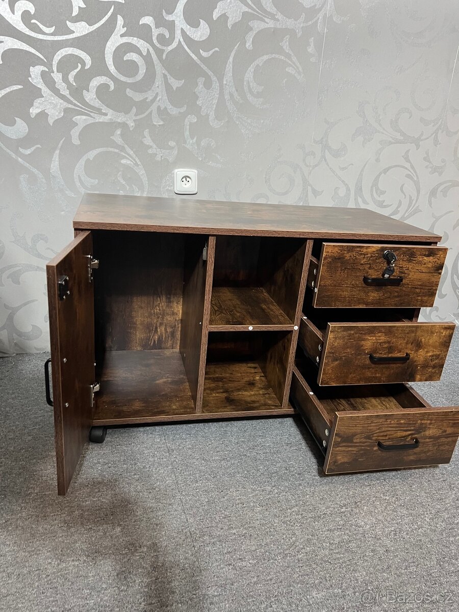 Kancelářská uzamykatelná skříň - NOVÁ - 4