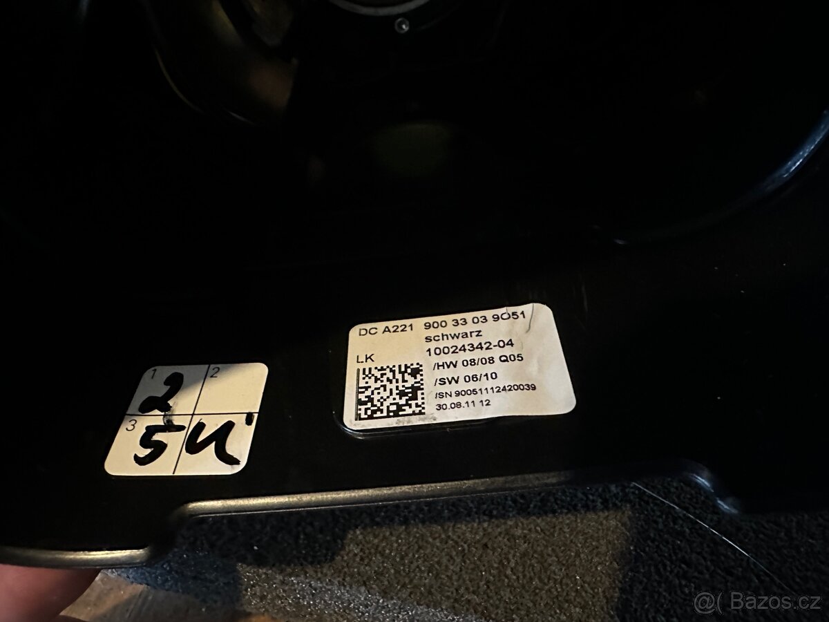 Mercedes w221 - podvolantové páčky, MRM modul - 4