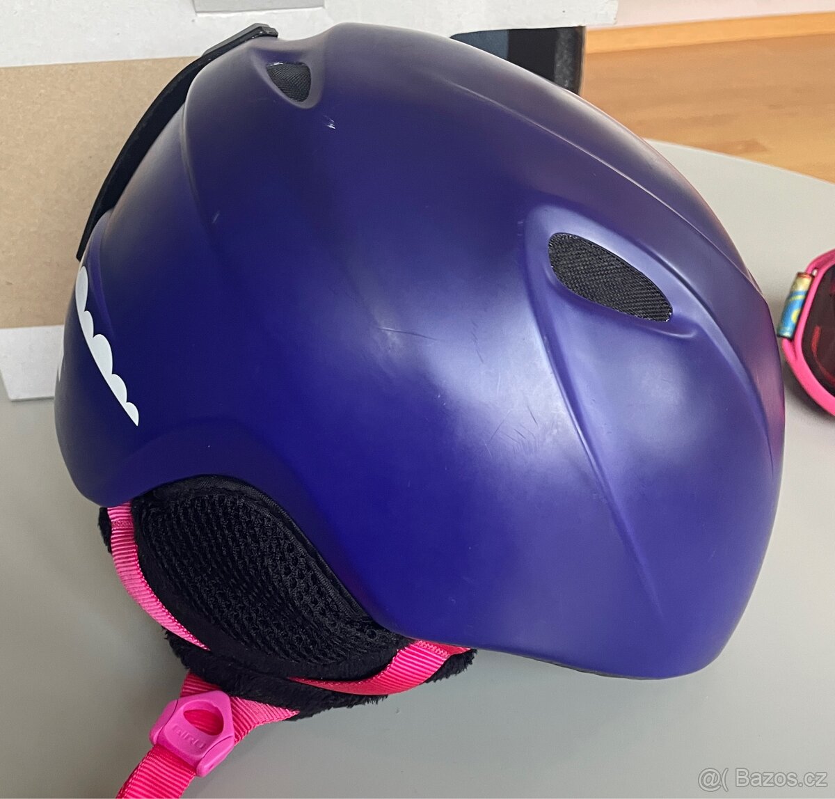 Dětská lyžařská přilba Giro XS/S 49-52 cm, s brýlemi Relax - 4