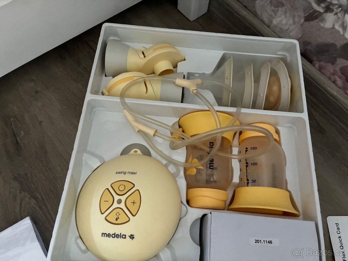 Medela swing double, elekticka odsavacka mleka na obe prsa - 4