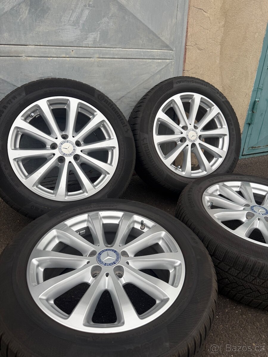 Originál Mercedes 5x112 R17 225/55R17 - 4