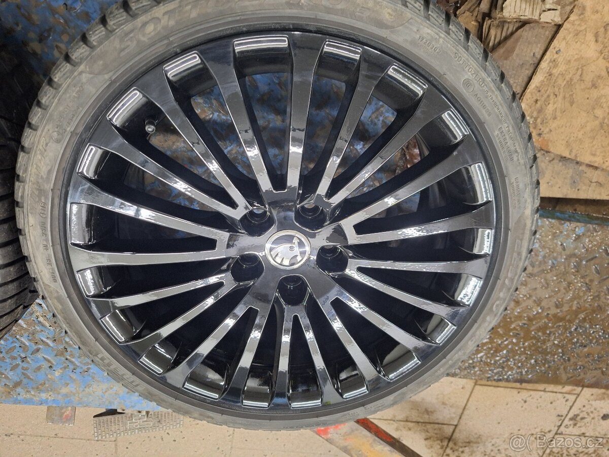Prodám origo alu kola škoda superb II Sirius 5x112 r18 - 4
