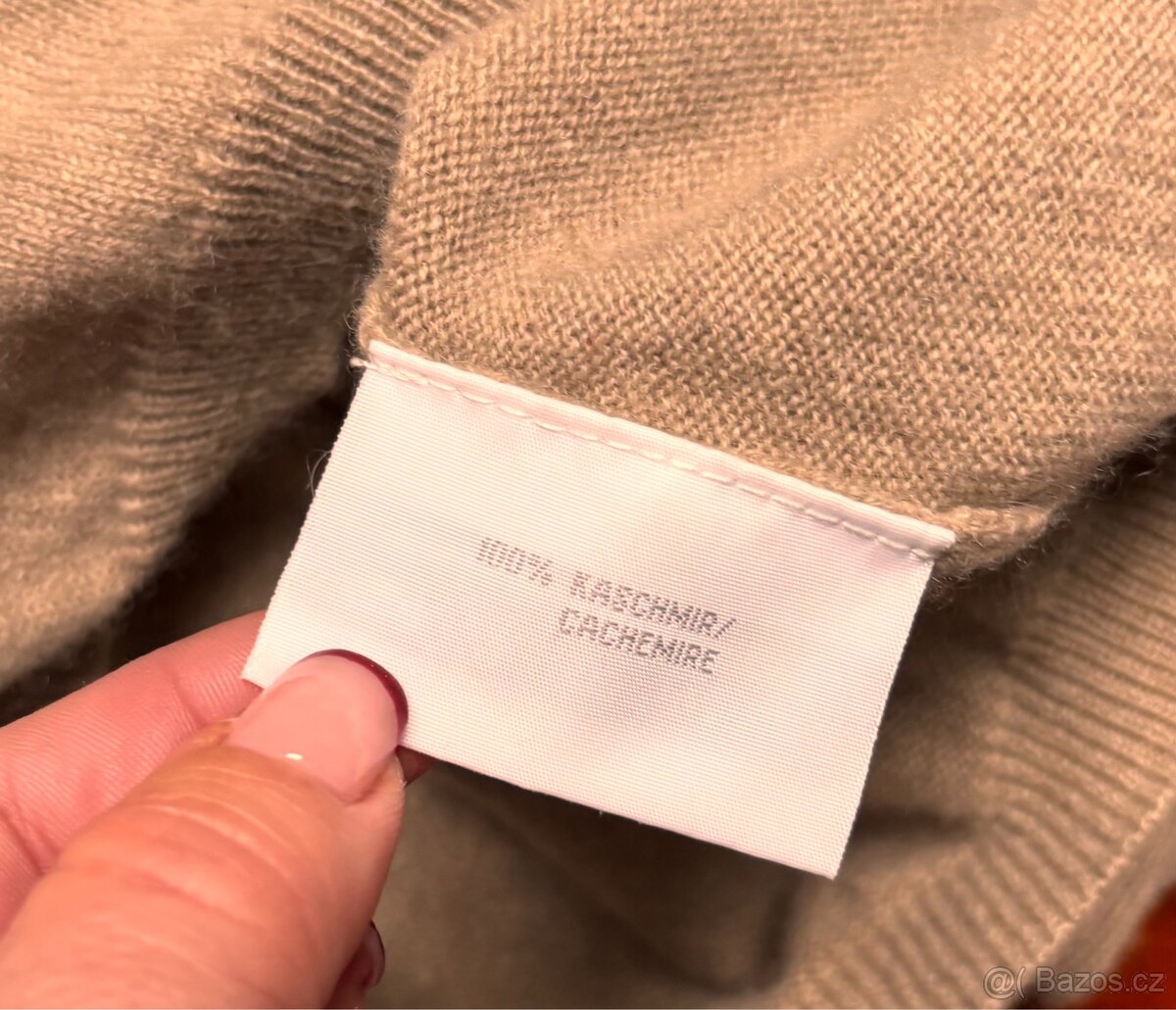 Nádherný dámský kašmírový rolák Vertigo vel.S - 4