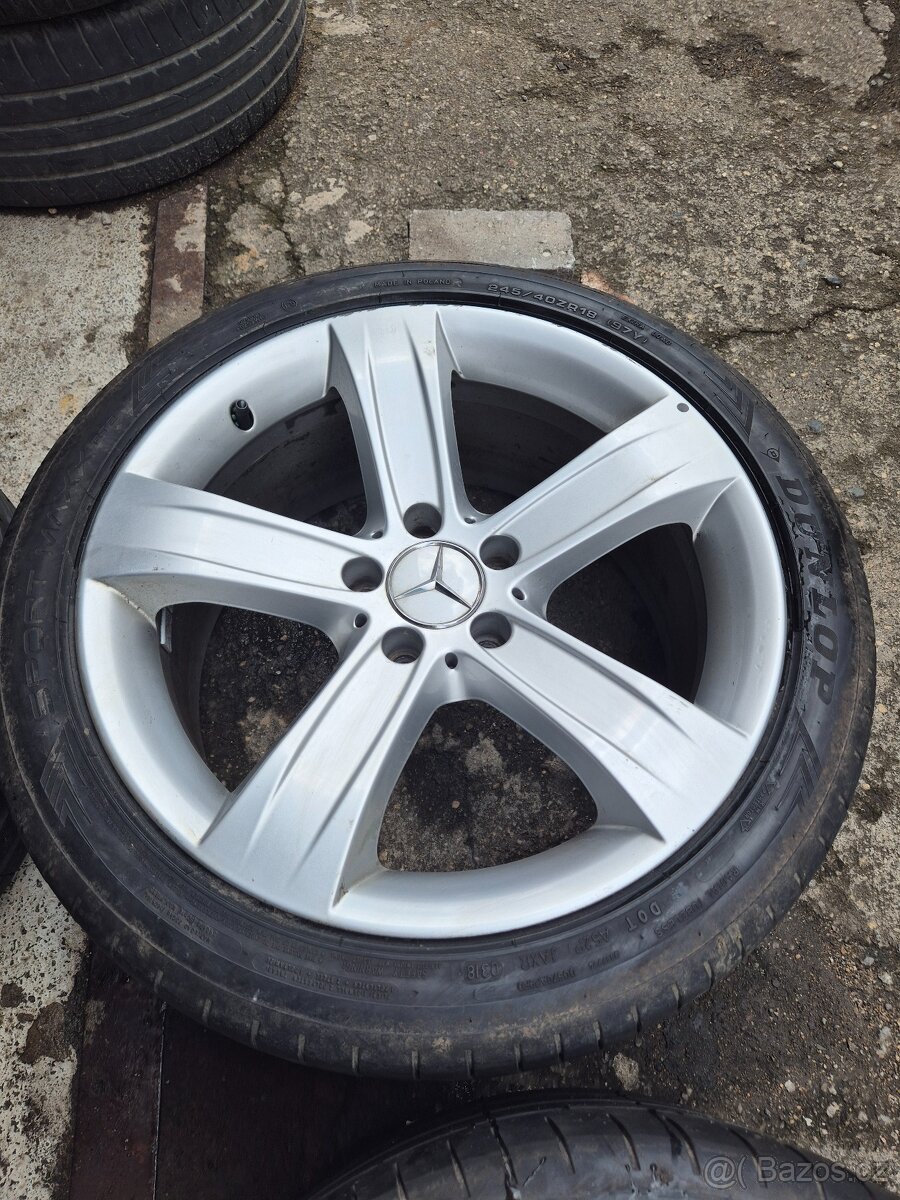 Orig.alu Mercedes CLS 5x112R18 ET-28 a Et-33 - 4